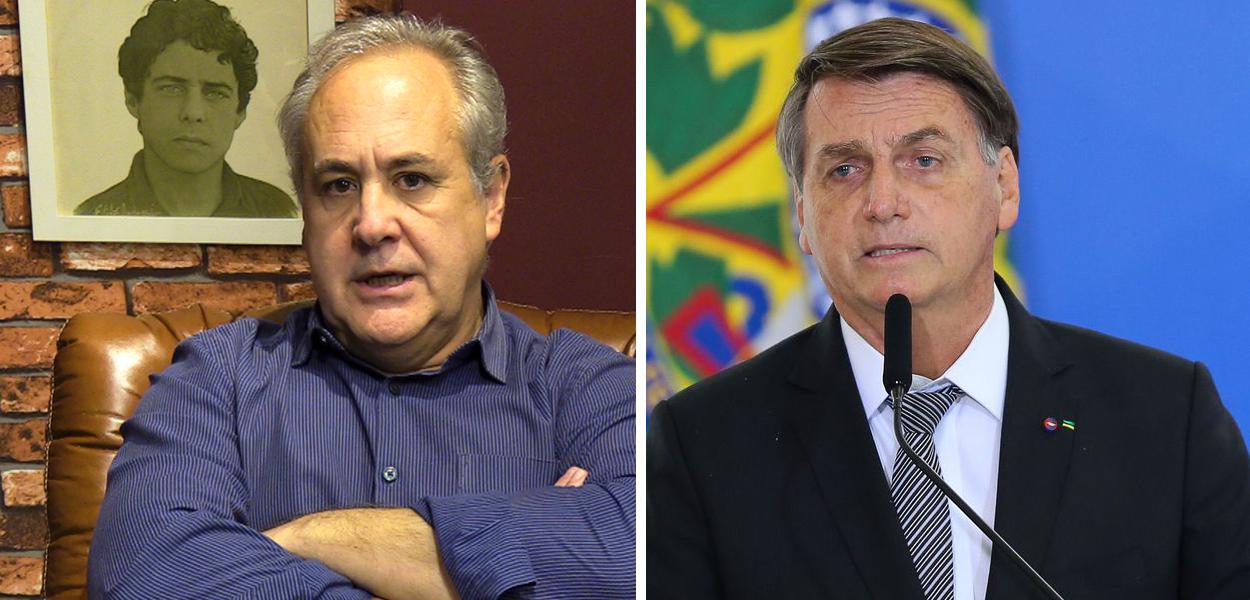 Joaquim de Carvalho e Jair Bolsonaro