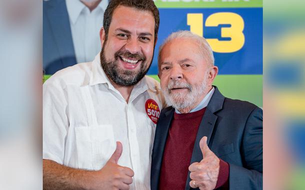 Lula reafirma apoio a Boulos na disputa pela Prefeitura de SP em 2024