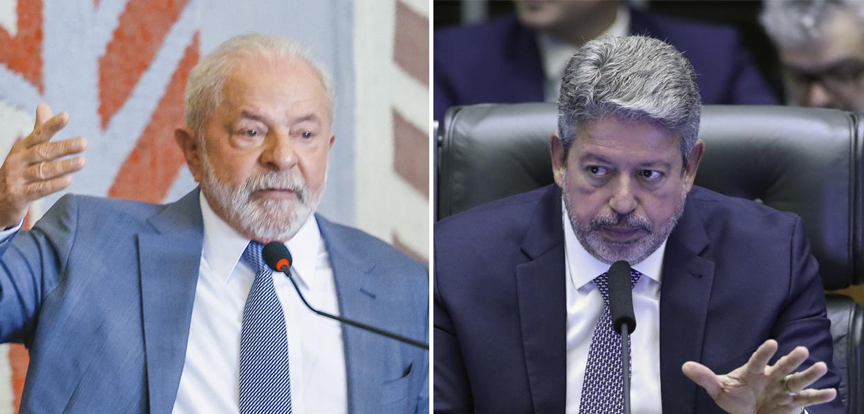 Lula e Arthur Lira