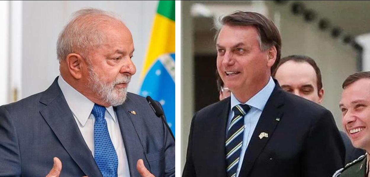 Luiz Inácio Lula da Silva, Jair Bolsonaro e o tenente-coronel Mauro Cid