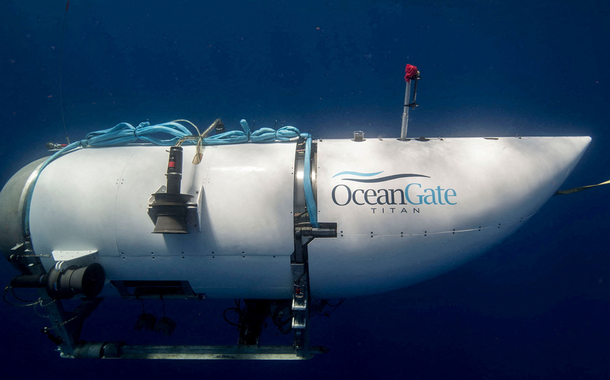 Submersível Titan operado pela OceanGate Expeditions