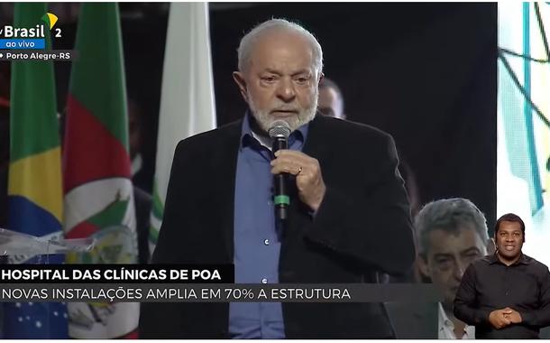 Lula: 'a elite precisa saber que a gente não fez opção pela miséria'