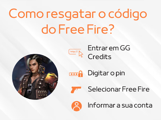 Free Fire: Veja como resgatar os códigos do game