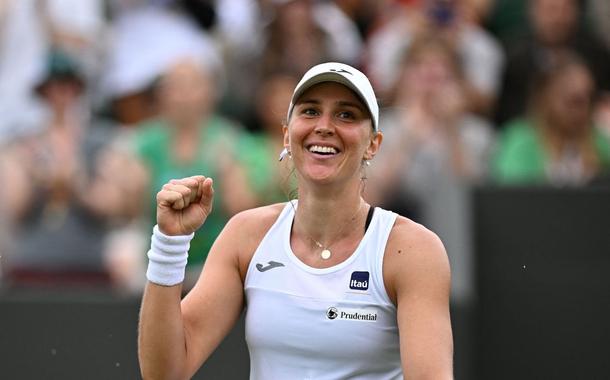 Bia Haddad enfrenta atual campeã em Wimbledon, hoje às 9h30