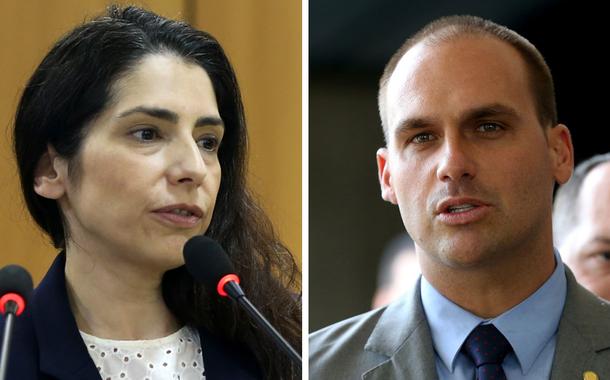 Eduardo Bolsonaro incitou repressão armada a oponentes, diz Estela Aranha