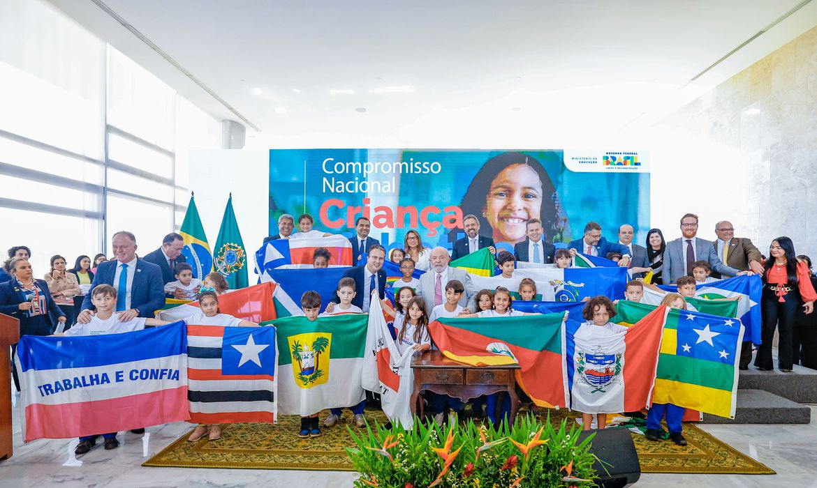 Presidente Lula no lançamento do programa Compromisso Nacional Criança Alfabetizada pelo governo federal,