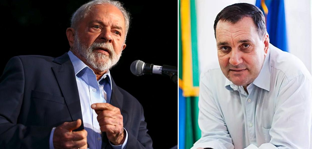 Presidente Lula e o reitor Cancellier