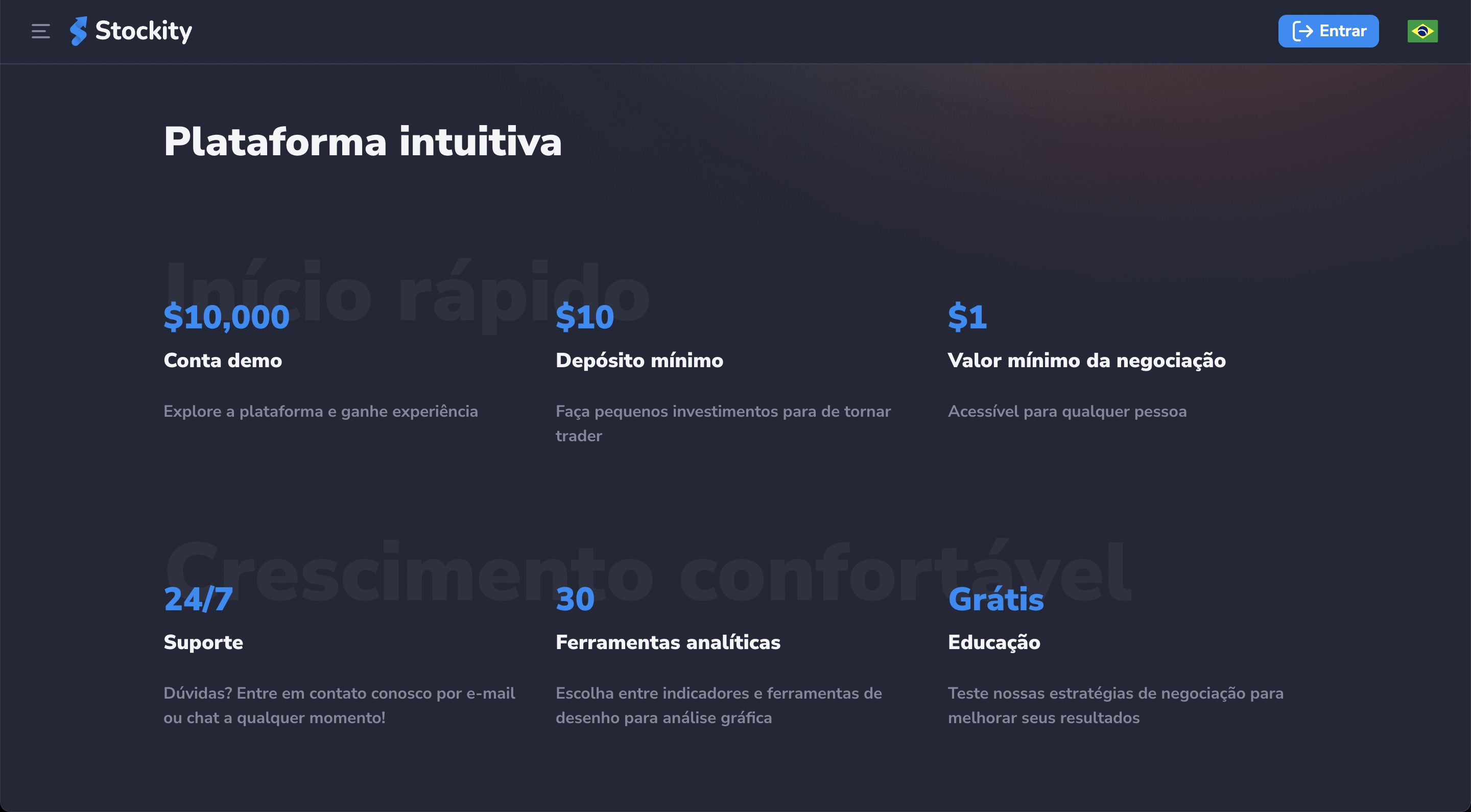 Stockity: uma revolução no trade online