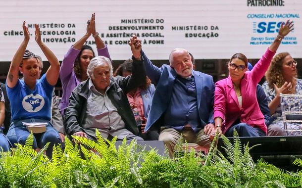 'Vocês conheceram o fascismo e o nazismo', diz Lula a estudantes no Congresso da UNE