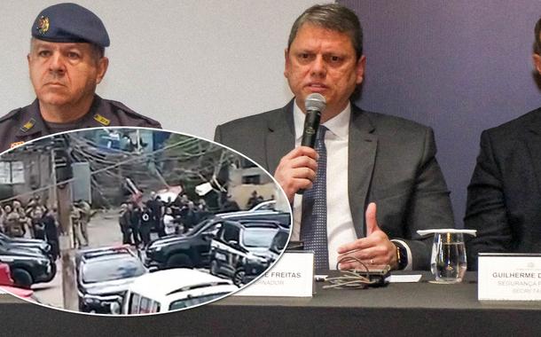 Tarcisio diz que não houve excesso policial na chacina do Guarujá